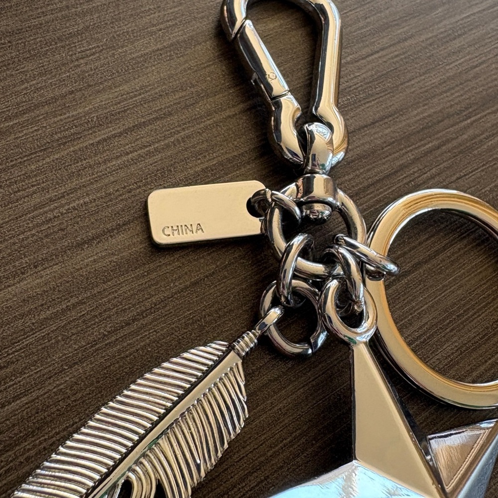 Coach 2017 Star Feather Bag Charm - Picture 7 of 9